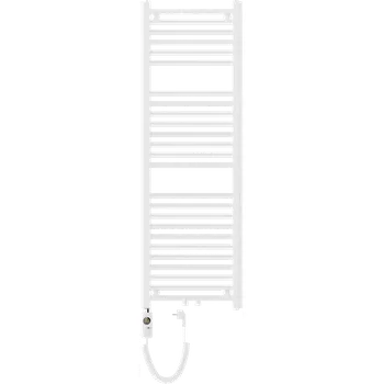 Radiátor Mexen Mars, elektrické topné těleso 1200 x 400 mm, 600 W, bílá, W110-1200-400-2600-20