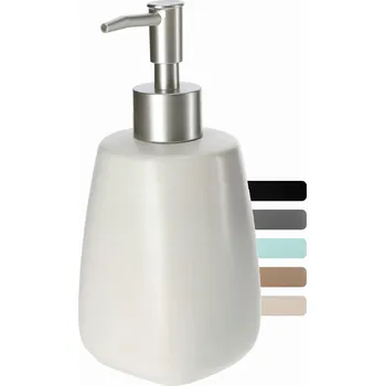 Dávkovač mýdla Ruční dávkovač mýdla stojící Kadax 400 ml bílý