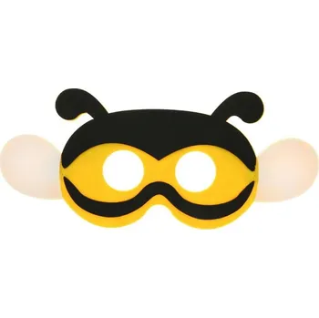 Karnevalová maska GoDan Maska - škraboška filcová Včela