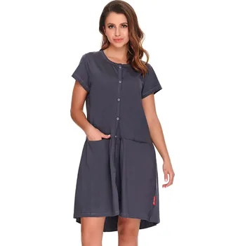 Dámské noční prádlo Dámské šaty Doctor Nap TCB.9445 Barva: Šedá, Velikost: XL