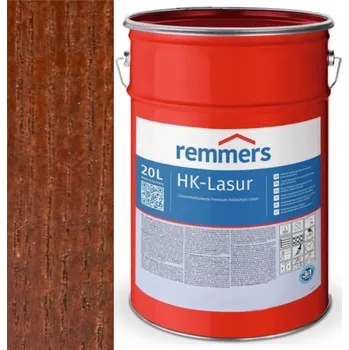 barva a nátěr na dřevo Remmers HK-LASUR 20L RC-860 Rezavě hnědá - Rostbraun + dárek k objednávce nad 1000Kč