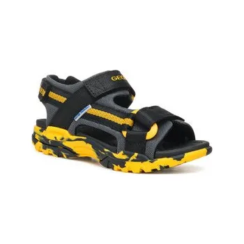 Dámská obuv Sandály Geox Jr Borealis J450RE 1411 C0054 S Černá 28
