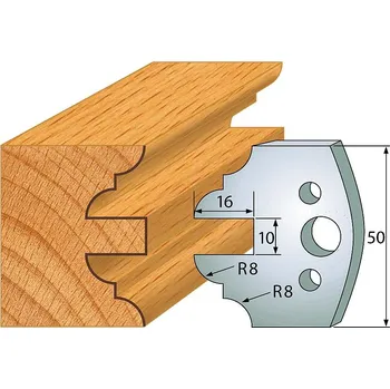 Fréza IGM profil 523 - pár nožů 50x4mm SP