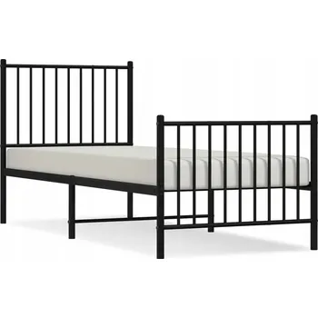 Postel Kovová postel Zakito Home 80x200 cm černá