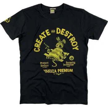 Pánské tričko Yakuza Premium Pánské tričko YPS-3701 - černé M