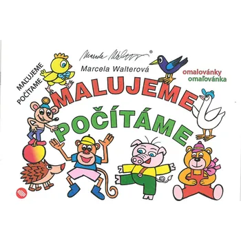 omalovánky MEZUZA Omalovánky A5 Malujeme a počítáme