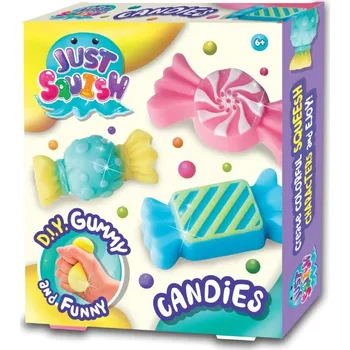 Výtvarná sada PAULINDA sada na výrobu gelových figurek - Just Squish Bonbóny