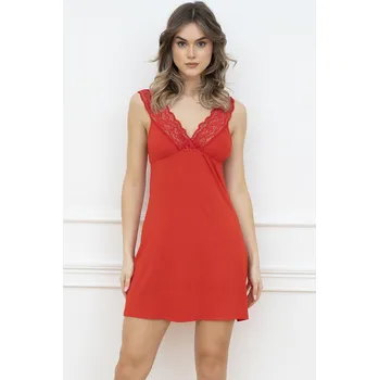 Dámská noční košile Noční košilka Italian Fashion Samaria sz.r. Barva: Červená, Velikost: XL
