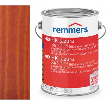 barva a nátěr na dřevo Remmers HK-LASUR [PLUS] 0,75L 5446 Mahagon - Mahagoni