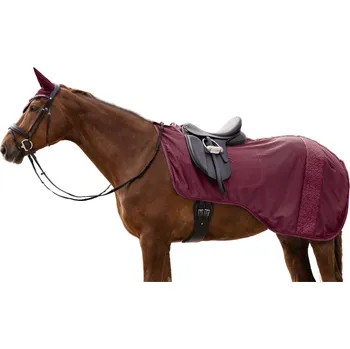 Deka pro koně WALDHAUSEN Deka jezdecká Rom Waldhausen, síťová, velvet red Délka zad: PONY