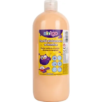 Výtvárné potřeby Temperová barva STRIGO 1000 ml - krémová