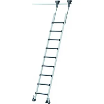 Žebřík ZARGES Pojízdný regálový žebřík Comfortstep Trec LH, kód 41412