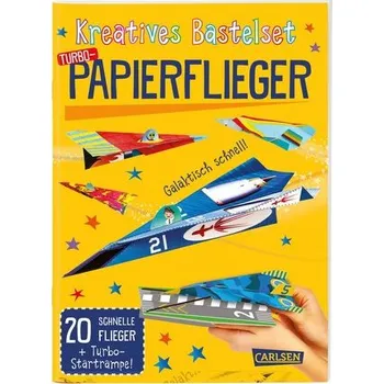 Komiks pro dospělé Kreatives Bastelset: Turbo-Papierflieger