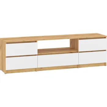 Televizní stolek Max-i Televizní stolek BLAISE NEW Zvolte barvu:: dub tacho + bílá