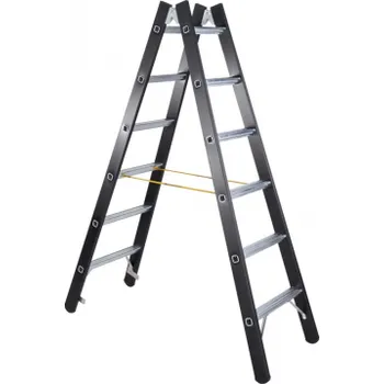 Žebřík ZARGES Megastep B stojací žebřík oboustranně schůdný, kód 41189