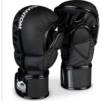 Boxerské rukavice PHANTOM Sparring rukavice APEX Sparring - černé S/M