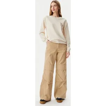 Dámská móda Roxy Mikina ERJFT04963 Béžová Regular Fit L