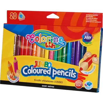 Pastelka Patio Colorino pastelky JUMBO TRIO mini 20ks