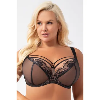 Podprsenka Podprsenka Gorsenia K496 Paradise Barva: Černá, Velikost: 65J