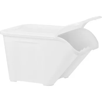 Odpadkový koš Plastový Odpadkový koš swe 34l bílý