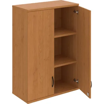 Policová skříň SZ 3 80 01 H – Skříň policová dvéřová 115,2 × 80 cm - Olše , Olše , UCO – černá