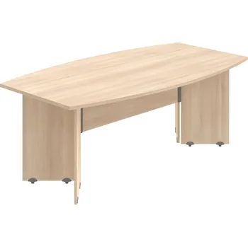 Jednací stůl GJ 200 – Stůl jednací sud 200 cm - Akát , Akát