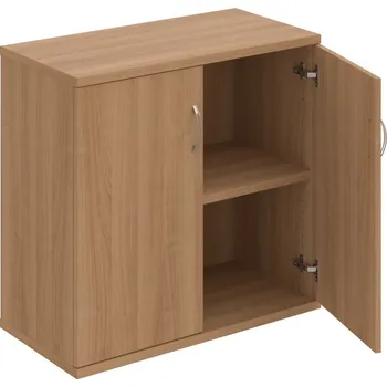 Policová skříň S 2 80 01 – Skříň policová dvéřová 76,8 × 80 cm - Višeň , Višeň , USN – Hobis