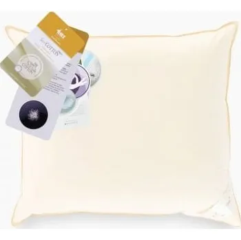 Polštář AMZ BASIC+ polštář s 70% prachovým peřím 50x70 cm krémový