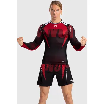 Rashguard Rashguard VENUM Adrenaline Dl. rukáv - červený XXL