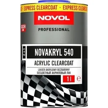 Lak na dřevo Akrylový lak Novol Novakryl 540 bezbarvý 1 l