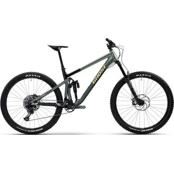 Horské kolo Celoodpružené kolo GHOST Riot AM Green Emeral Trail/Black - XL 2025