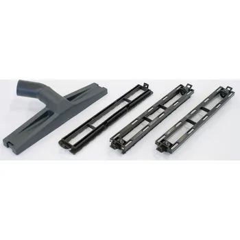 Hubice k vysavači Cleancraft Hubice na podlahu - sada (násada s kartáčem, gumovým lemem na koberce), Ø 36 mm