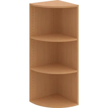 Policová skříň DR 3 P – Skříň vnější roh pravý 111 cm - Buk