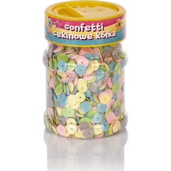 Konfeta Astra CREATIVO konfetti kolečka pastel 100g