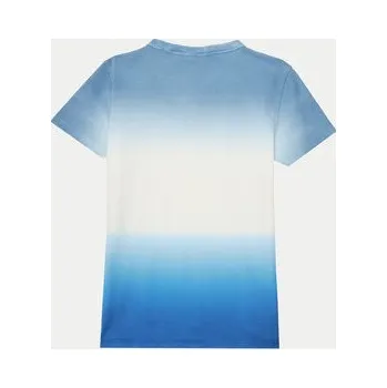 Pánské tričko Napapijri T-Shirt S-Merse NP0A4ILFB2W1 D Modrá Regular Fit 16Y