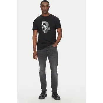 KARL LAGERFELD T-Shirt 755066 552241 Černá Regular Fit M