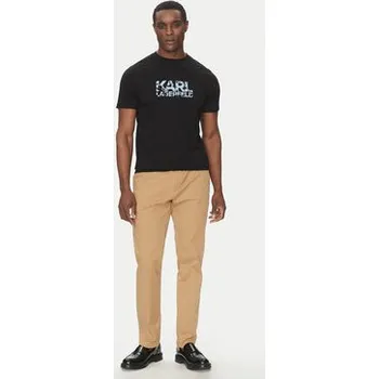 KARL LAGERFELD T-Shirt 755042 552224 Černá Regular Fit XXL
