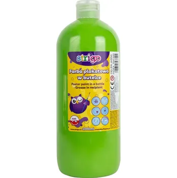 Výtvarná barva Temperová barva STRIGO 1000 ml - zelená světlá