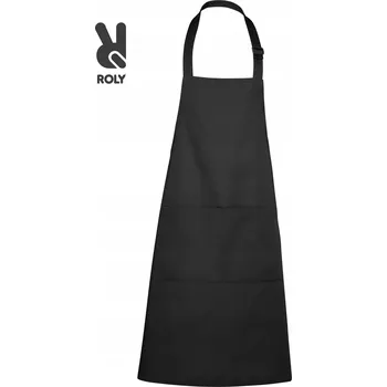 Kuchyňská zástěra Číšnická/Kuchyňská Zástěra HORECA Gastro Gril KVALITA ROLY Benoit ČERNÁ