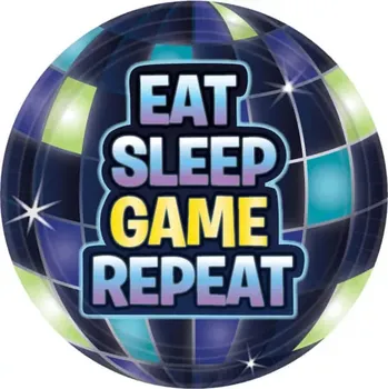 Talíř Party papírové talíře Battle Royal 18 cm - 8 ks