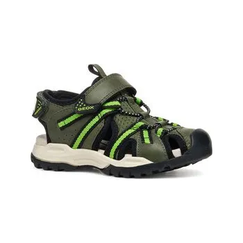 Dámské sandále Sandály Geox Jr Borealis J450RB 014ME C3222 M Khaki 25