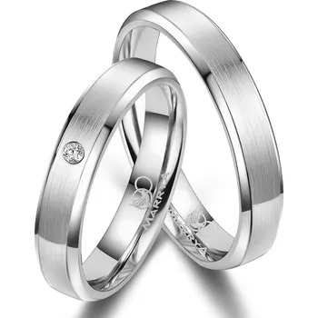 Prsten MARRYA® Pánský snubní prsten Stříbro 925 - velikost 60 - SI-06P-60