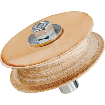 Brusný kotouč Holzkraft Kožený obtahovací kotouč 100 mm - profil (pro NTS 200/255)