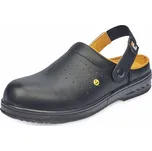 RAVEN BLK MF ESD SB SRC pantofel - černá - 37