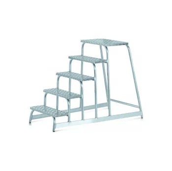 Žebřík ZARGES AFA P pevná hliníková pracovní podesta, kód 40033