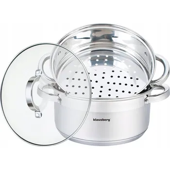 Hrnec Napařovací hrnec Klausberg nerezová ocel 4,0 l 1 patro