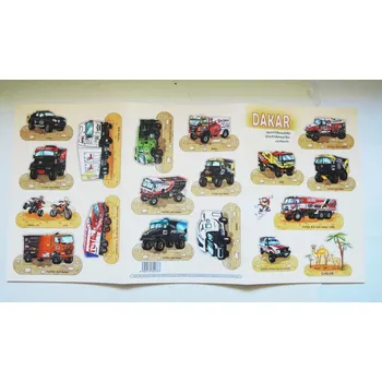 omalovánky Mičánek MP vystřihovánky Dakar