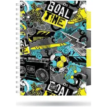 Patio Blok A5 SP se záložkami Goal Time