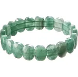 Náramek s minerálními kameny achát zelený 43057.3