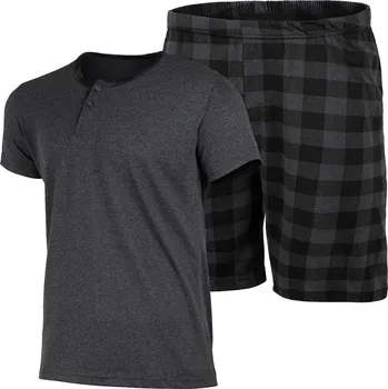 Pánské pyžamo Heyo pánské pyžamo HPM012 s krátkým rukávem, velikost M